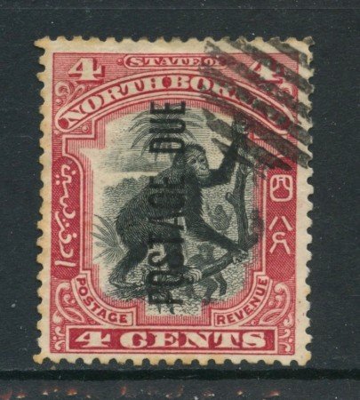 1897/901 - NORD BORNEO - 4c. SEGNATASSE - USATO - LOTTO/27017