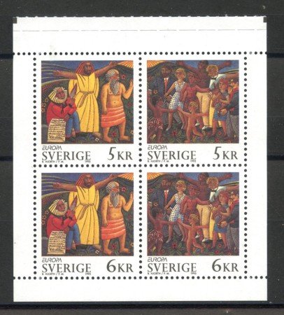 1995 - SVEZIA - LOTTO/41109 - EUROPA 4v. - NUOVI