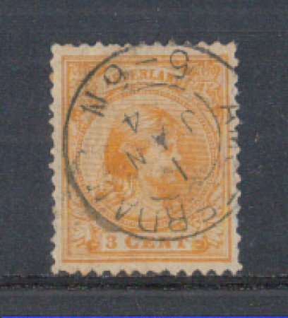 1891 - LOTTO/3586AU - OLANDA - 3c. ARANCIO - USATO