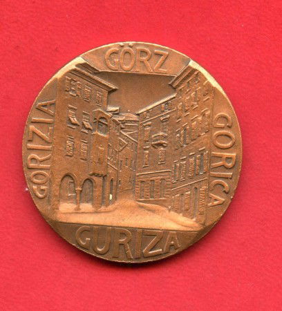 GORIZIA - LOTTO/M42642 - SPLENDIDA MEDAGLIA CON DICITURA IN 4 LINGUE