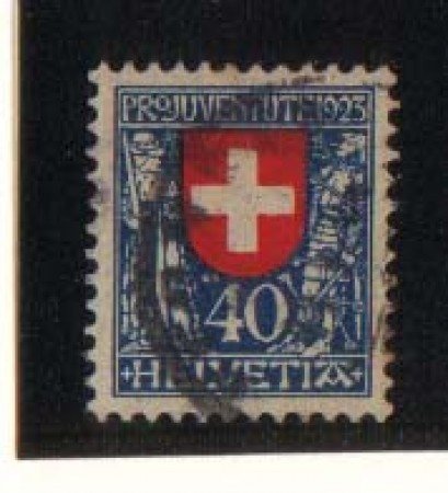 1923 - LBF/2832A -  SVIZZERA - PRO JUVENTUTE 40+10c. - USATO