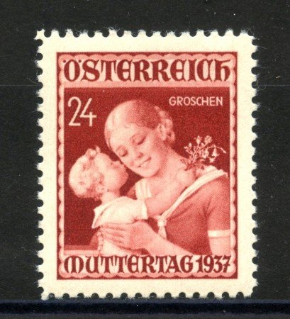 1937 - AUSTRIA - GIORNATA DELLA MADRE  NUOVO - LOTTO/34050
