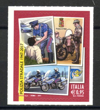 2017 - REPUBBLICA - POLIZIA STRADALE - NUOVO - LOTTO/37028