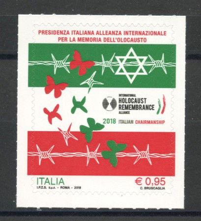 2018 - REPUBBLICA - OLOCAUSTO - NUOVO - LOTTO/37032