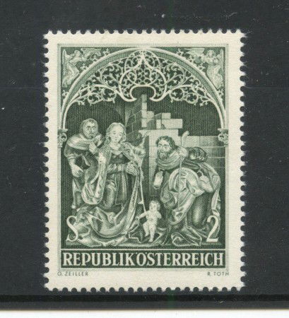 1967 - AUSTRIA - LOTTO/42562 - NATALE ADORAZIONE - NUOVO