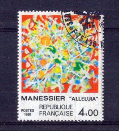 1981 - LOTTO/FRA2169U - FRANCIA - 4 Fr. MANESSIER  USATO