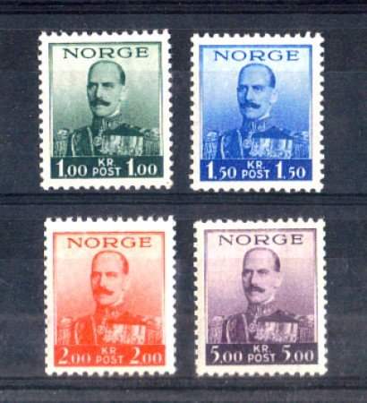 1937/38 - LOTTO/NORV186CPN - NORVEGIA - RE HAAKON  VII° - NUOVI