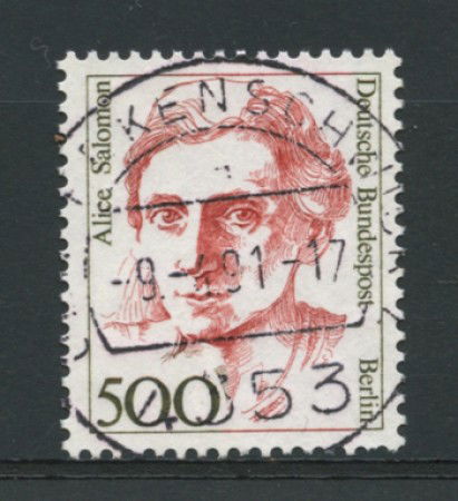 1989 - LOTTO/12617 - BERLINO -  500p. DONNE CELEBRI - USATO