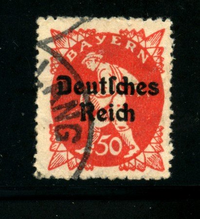 1920 - LOTTO/17834 - GERMANIA REICH - 50p. ROSSO - USATO