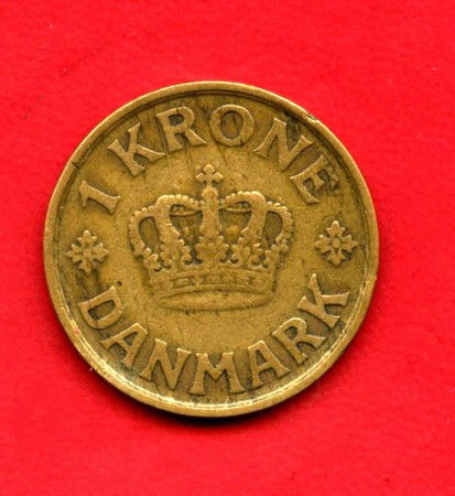 1925 - DANIMARCA - LOTTO/M47524 - 1 KORONA  ALLUMINIO BRONZO