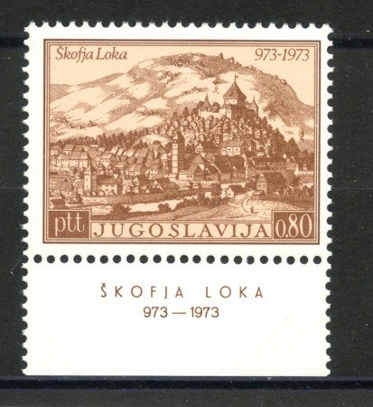 1973 - JUGOSLAVIA - CITTA' DI SKOFIA LOKA  NUOVO - LOTTO/34816