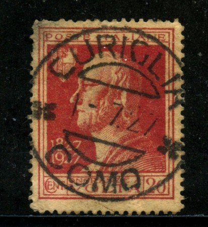 1927 - REGNO - 20 cent. A.VOLTA - ANNULLO CURIGLIA COMO - LOTTO/29851