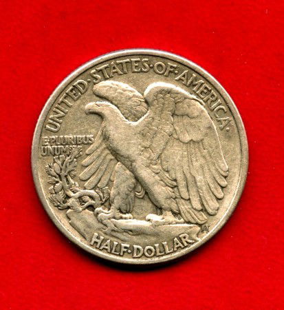 1943 - STATI UNITI - LOTTO/M39827 - 1/2 DOLLARO ARGENTO LIBERTY