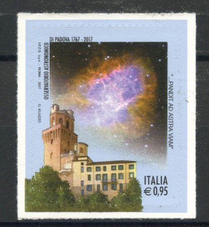2017 - REPUBBLICA - OSSERVATORIO ASTRONOMICO - NUOVO - LOTTO/36991
