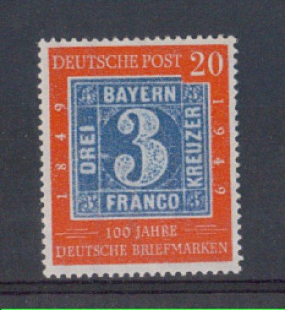 1949 - LBF/2429 - GERMANIA FEDERALE - 20p. CENT. FRANCOBOLLO