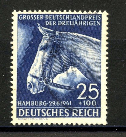 1941 - GERMANIA REICH - DERBY DI AMBURGO - USATO - LOTTO/37514