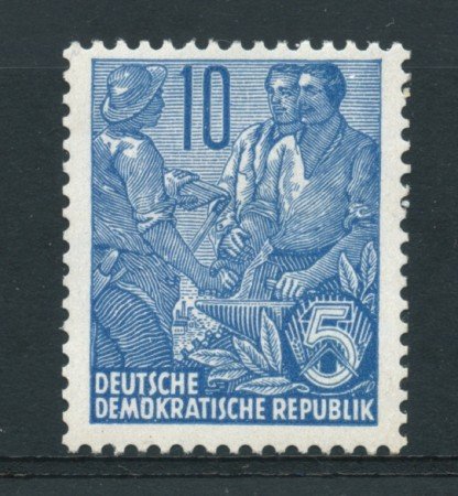 1955 - LOTTO/17512 - GERMANIA DDR - 10p. PIANO QUINQUENNALE - NUOVO
