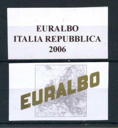 2006 - EURALBO - FOGLI DI AGGIORNAMENTO ITALIA REPUBBLICA - LOTTO/25476