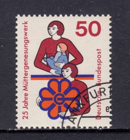 1975 - GERMANIA FEDERALE - ASSISTENZA ALLE MADRI - USATO - LOTTO/31490U