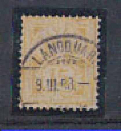 1888 - LOTTO/4150 - SVIZZERA - 15c. GIALLO - USATO