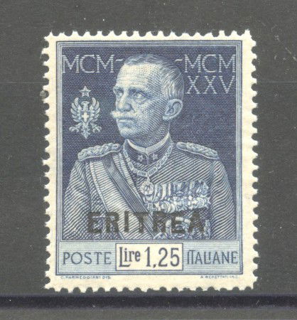 1925/26 - ERITREA - LOTTO/40737 - 1,25 LIRE GIUBILEO - NUOVO