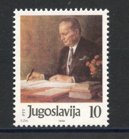 1986 - JUGOSLAVIA - LOTTO/38386 - OMAGGIO A TITO - NUOVO
