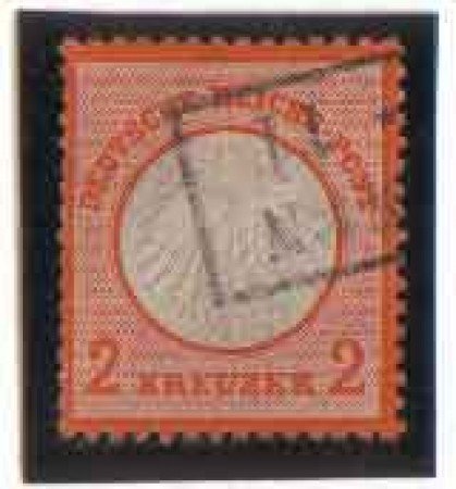 1872 - LOTTO/3446 - GERMANIA IMPERO - 2 K. ARANCIO