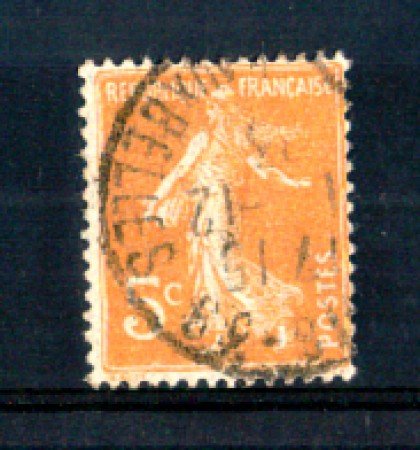 1921 - LOTTO/FRA158U - FRANCIA - 5c.ARANCIO SEMINATRICE USATO