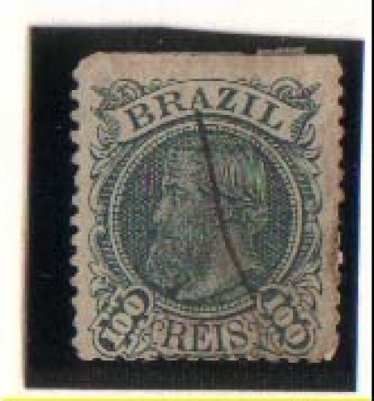 1881- LOTTO/3033  -BRASILE - 100r.