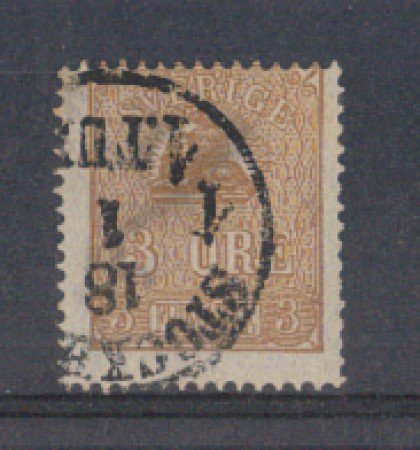 1862 - LOTTO/SVE12U - SVEZIA - 3o. BISTRO - USATO