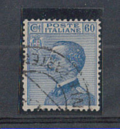 1923 - LOTTO/REG157NU - REGNO - 60c. AZZURRO - USATO