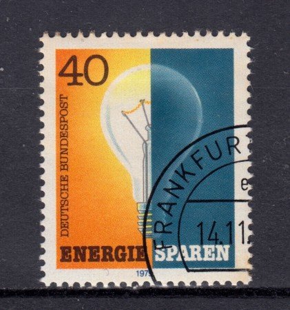 1979 - GERMANIA FEDERALE - CONSUMI ENERGETICI - USATO - LOTTO/31419U