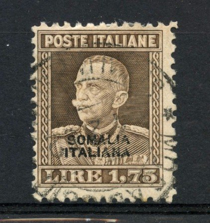 1928/29 - SOMALIA -  LOTTO/30239 - 1,75 Lire VITTORIO EMANUELE III° - USATO 