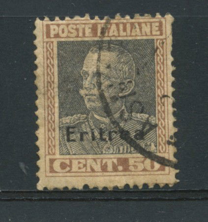1928 - LOTTO/14987 - ERITREA - 50 CENTESIMI  BRUNO - USATO