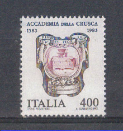 1983 - LOTTO/6779 - REPUBBLICA - ACCADEMIA CRUSCA