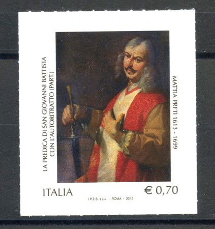 2013 - REPUBBLICA - MATTIA PRETI - NUOVO - LOTTO/36804