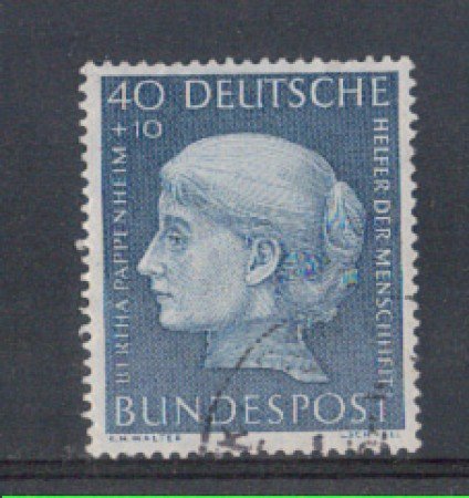 1954 - LOTTO/5281 - GERMANIA FEDERALE - 40+10p. B.PAPPENHEIM