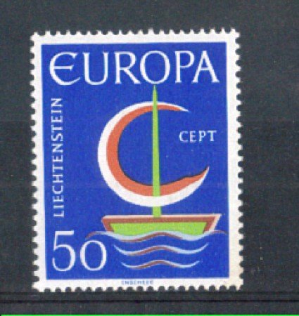 1966 - LOTTO/LIE417N - LIECHTENSTEIN - 50r. EUROPA - NUOVO