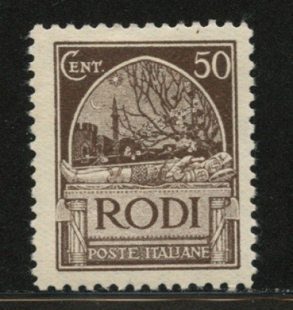 EGEO - 1929 - LOTTO/12518 - 50 c. BRUNO PITTORICA - LING.