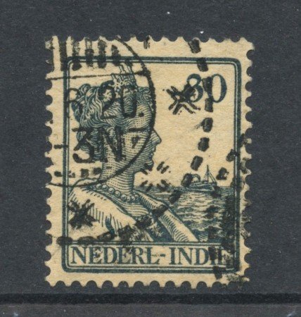 1913/14 - INDIE OLANDESI - 30 cent. VIOLETTO NERO - USATO - LOTTO/28812