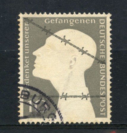 1953 - GERMANIA FEDERALE - 10p. PRIGIONIERI DI GUERRA - USATO - LOTTO/30775