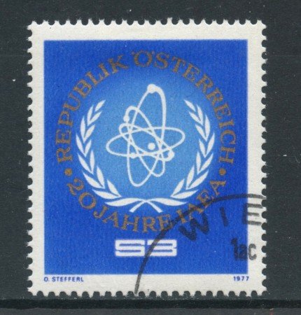 1977 - AUSTRIA - IAEA ENERGIA ATOMICA - USATO - LOTTO/28088