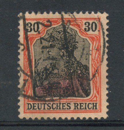 1905 - LOTTO/17699 - GERMANIA - 30p. ARANCIO E NERO - USATO