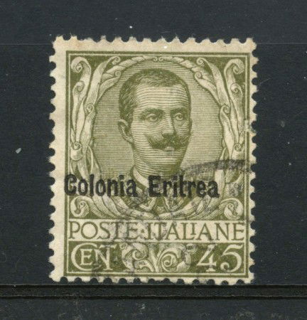 1903 - ERITREA - LOTTO/24967 - 45 cent.  VITT. EMAN. III° - USATO