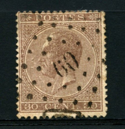 1865 - LOTTO/12169 - BELGIO - 30c. BRUNO RE LEOPOLDO - USATO