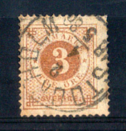 1872 - LOTTO/SVE16U - SVEZIA - 3 ORE BISTRO - USATO