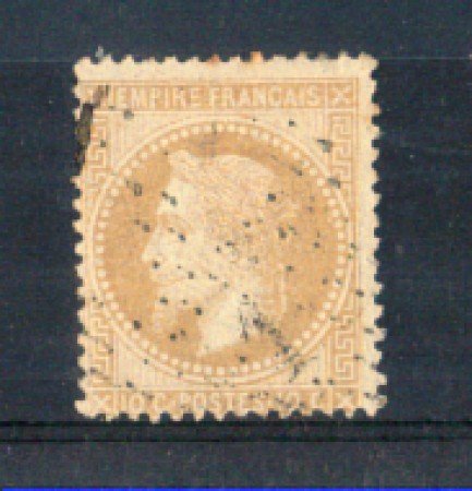 1862 - LOTTO/FRA28U - FRANCIA - 10c. BISTRO - USATO