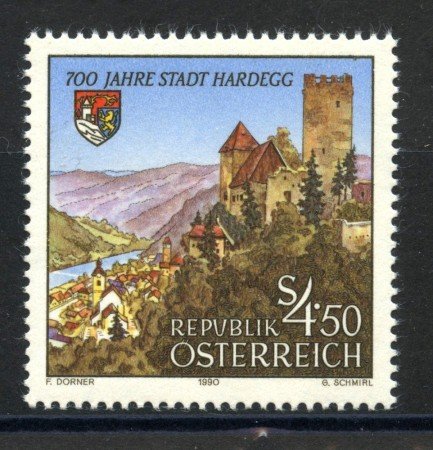 1990 - AUSTRIA - HARDEGG - NUOVO - LOTTO/39601