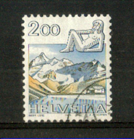 1983 - LOTTO/SVI1193U - SVIZZERA - 2 Fr. ZODIACO VERGINE - USATO