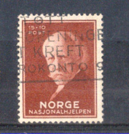 1940 - LOTTO/NORV200U - NORVEGIA - 15+10 ORE  NANSEN - USATO